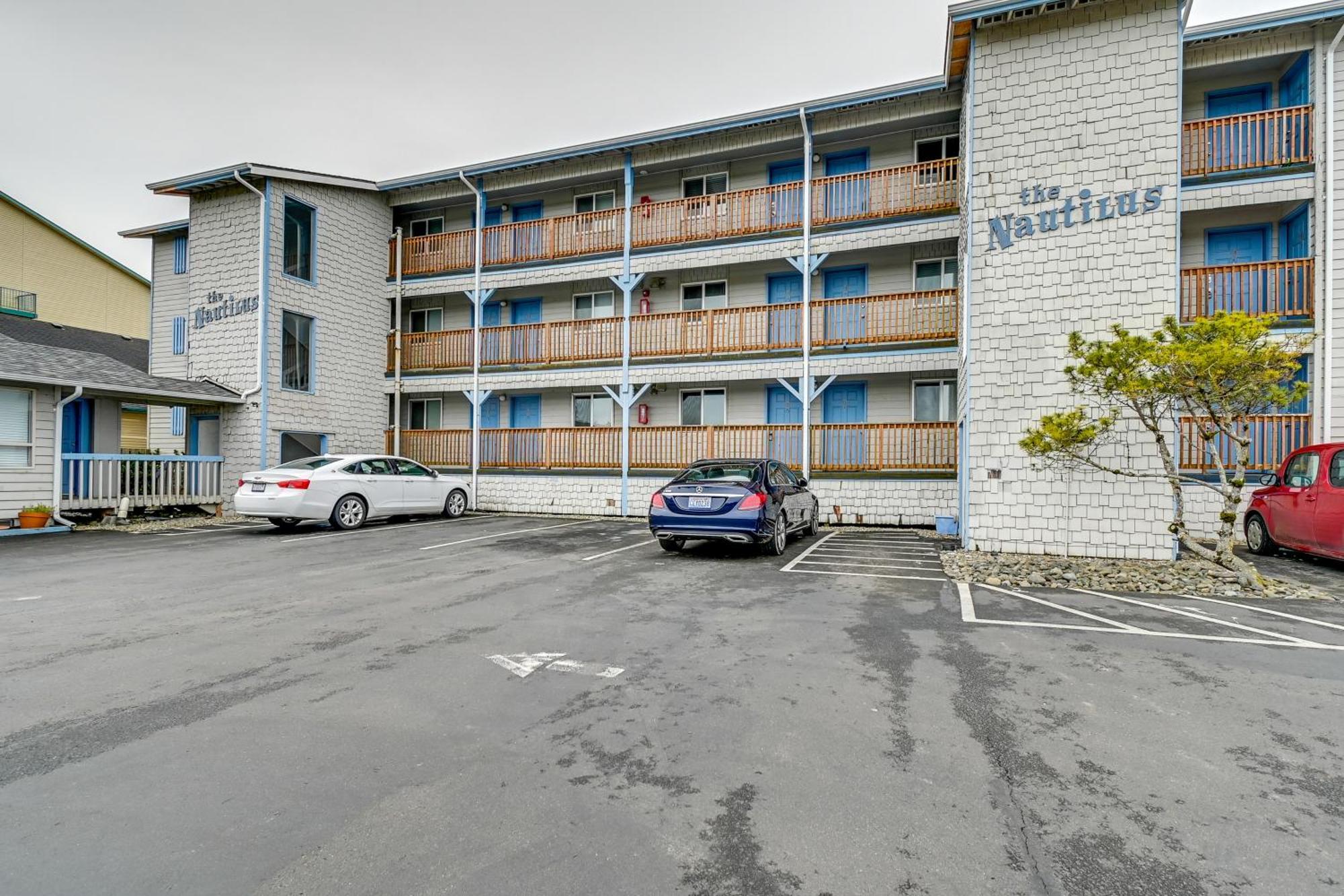 Ocean Shores Condo With Balcony Less Than 1 Mi To Beach! Zewnętrze zdjęcie