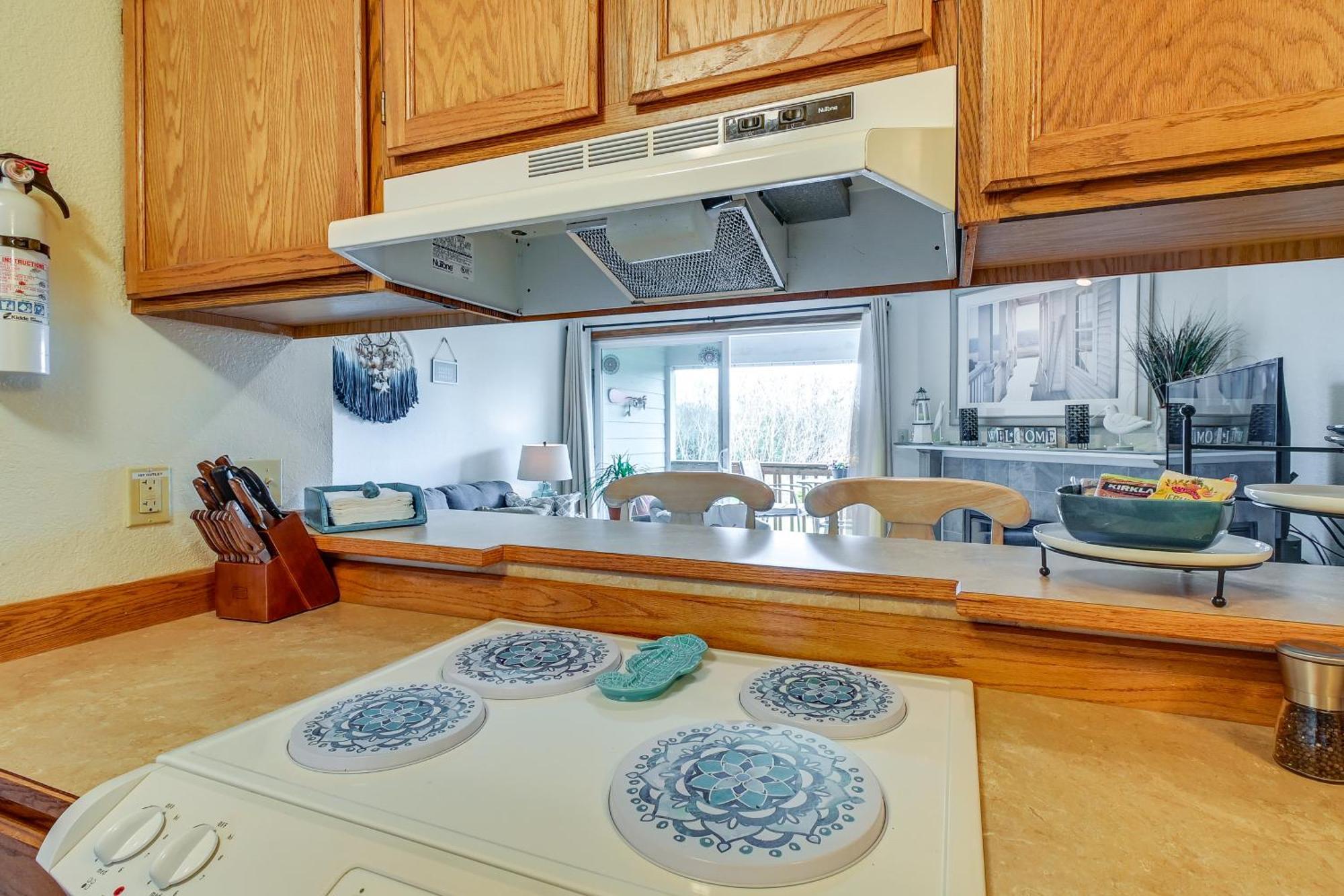 Ocean Shores Condo With Balcony Less Than 1 Mi To Beach! Zewnętrze zdjęcie